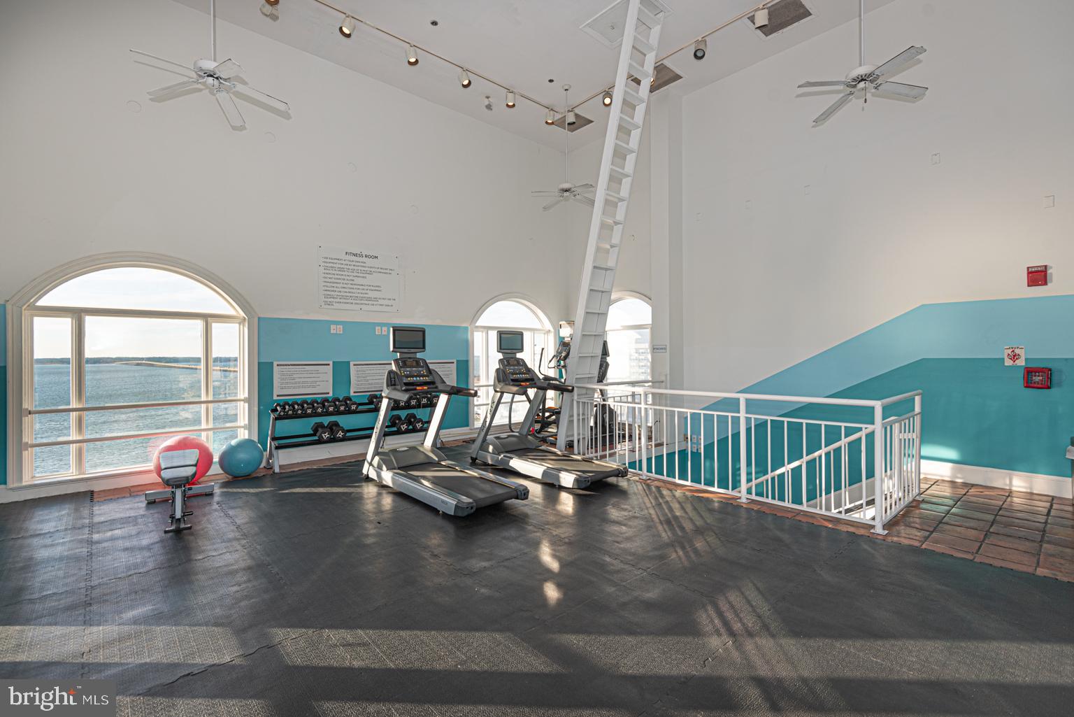 200 59th Street, Unit 209 Ocean City, MD 21842 - Photo 37 of 49 a view of a room with gym equipment