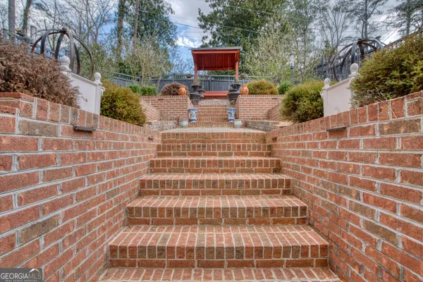 a view of outdoor space with seating