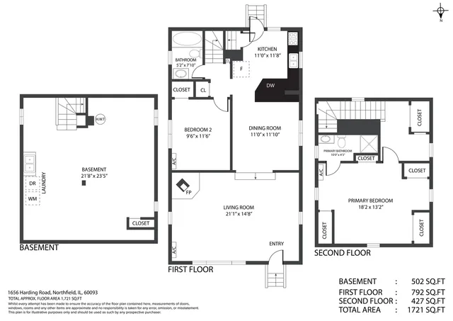 $450,000 | 1656 Harding Road, Northfield, IL 60093