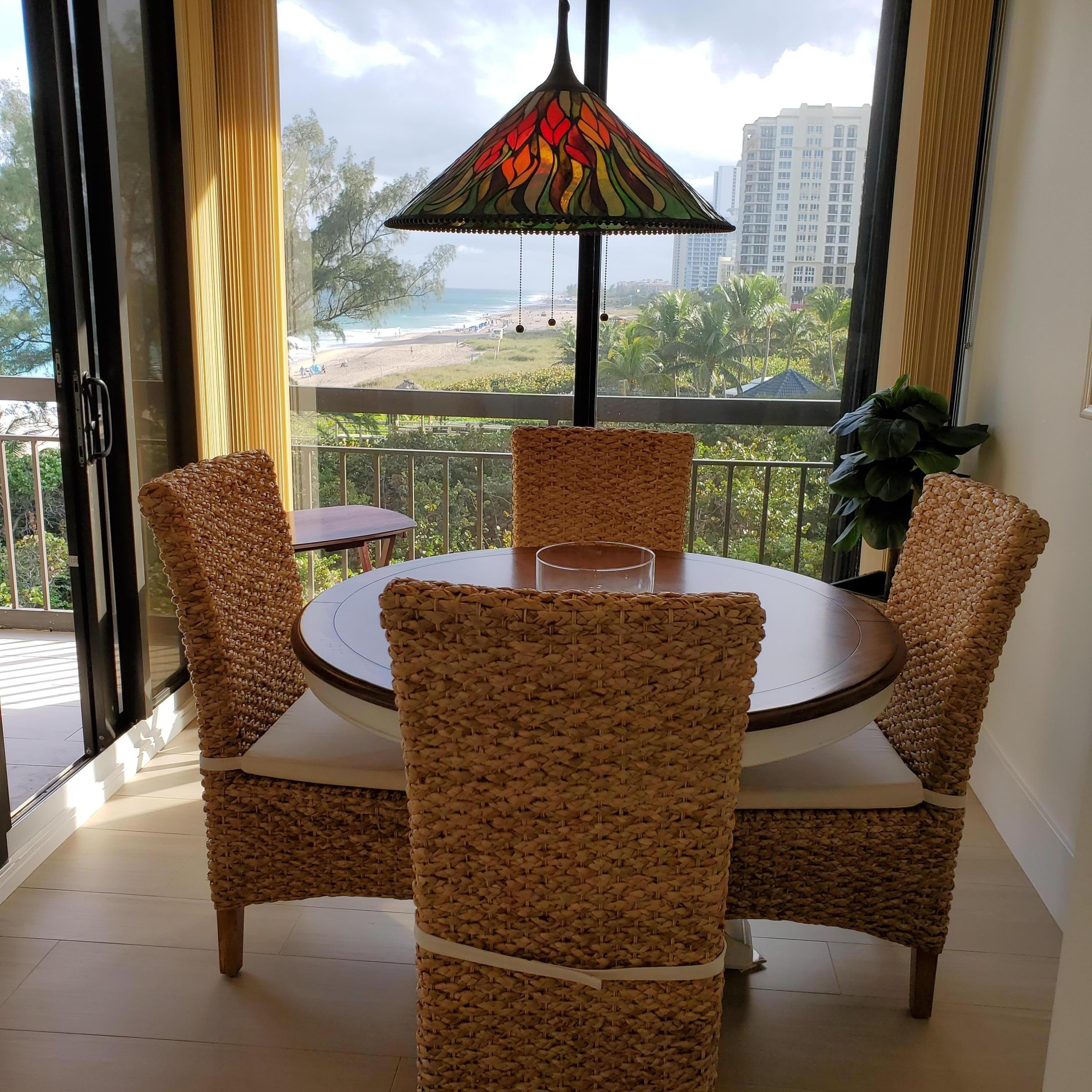 4000 North Ocean Drive, Unit 402 Riviera Beach, FL 33404 - Photo 6 of 9 M2 Breakfast nook