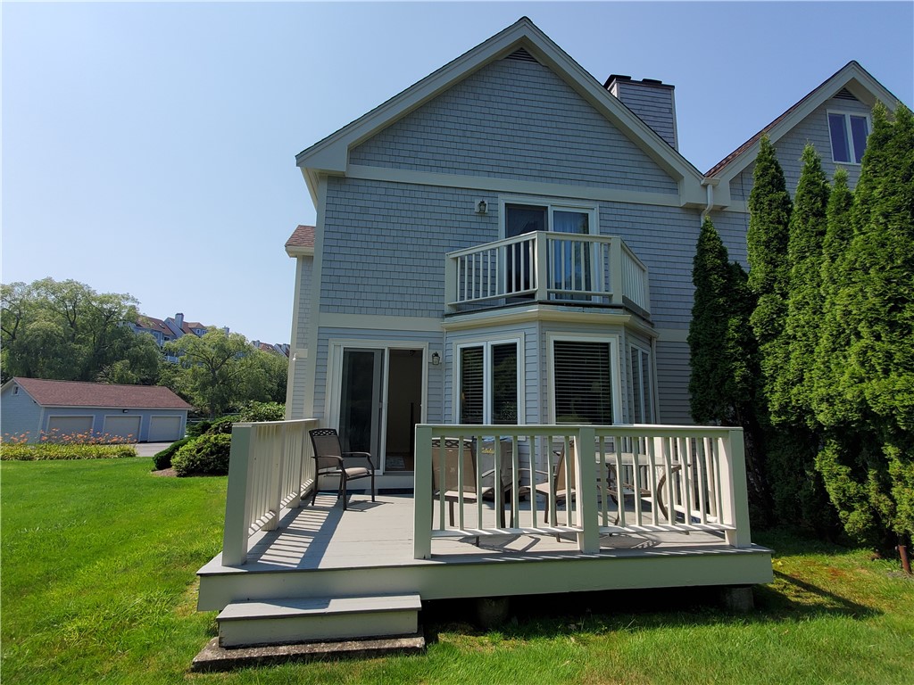 15 Hammersmith Road, Unit 33 Newport, RI 02840 - Photo 23 of 49
Rear view of Condo includes deck off living room and 2nd floor balcony off the master