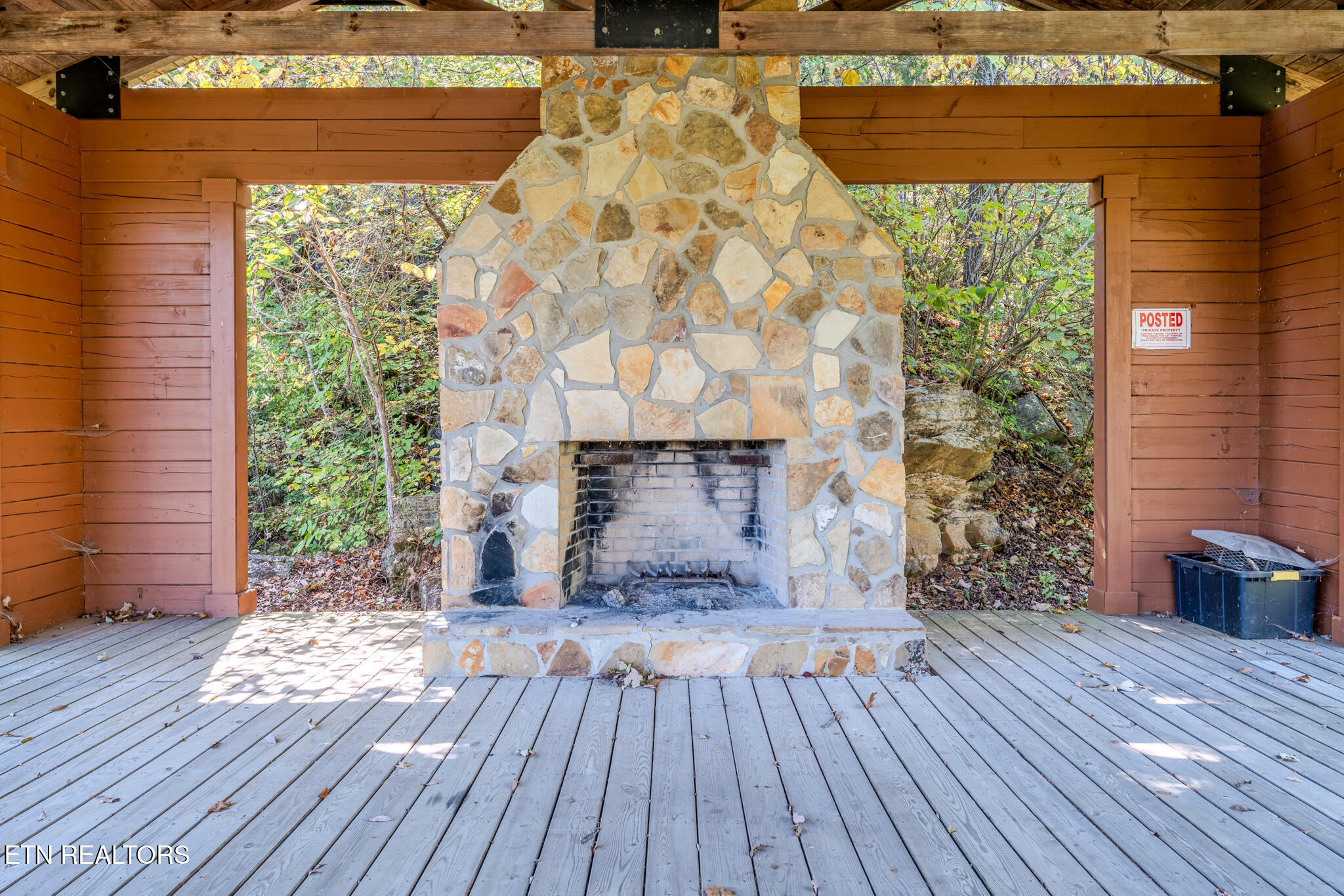 2216 French Broad River Road Seymour, TN 37865 - Photo 43 of 53 Community Pavilion Fireplace