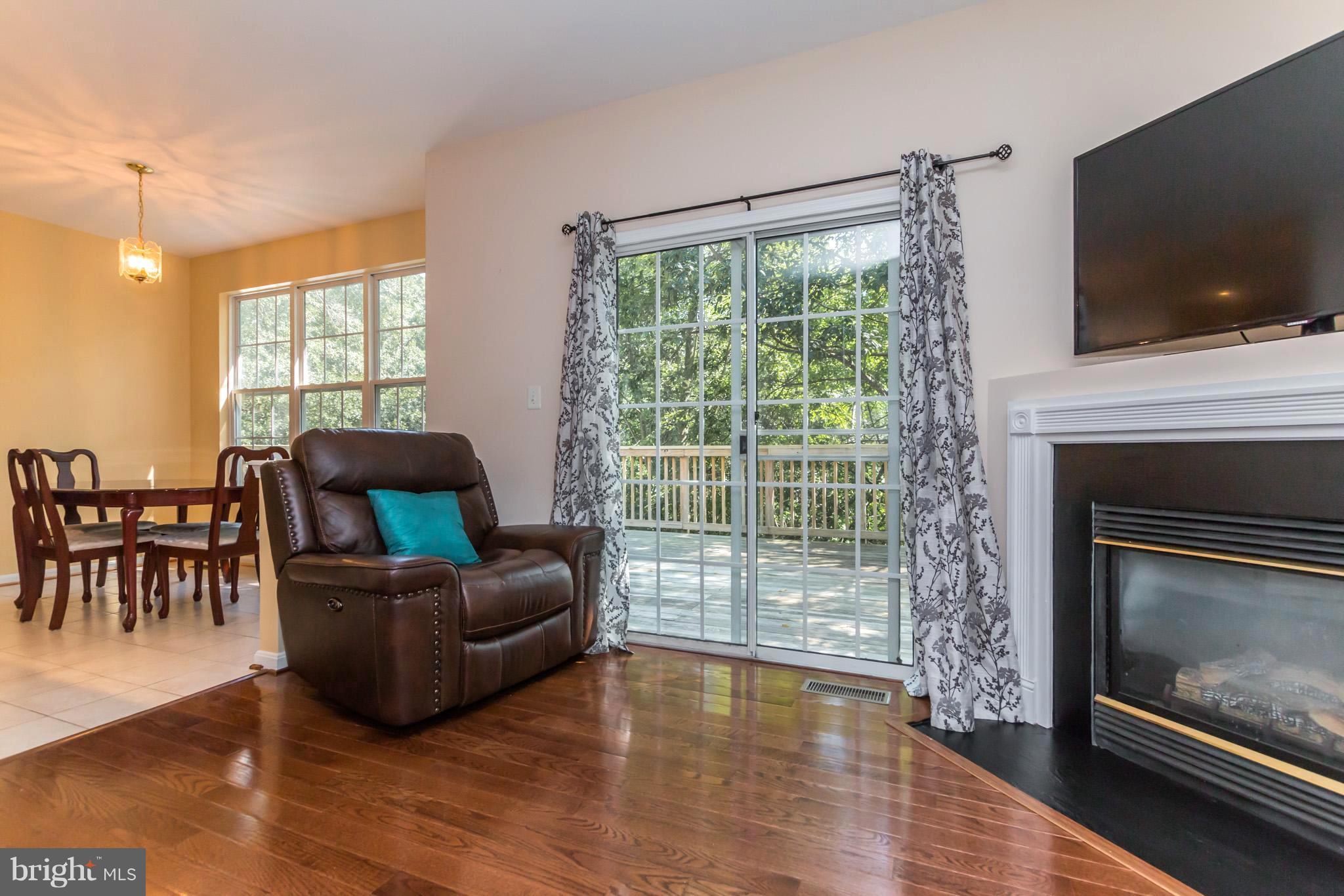 8100 Pepper Ridge Way Gaithersburg, MD 20877 - Photo 11 of 30 Family Room with Gas Fireplace