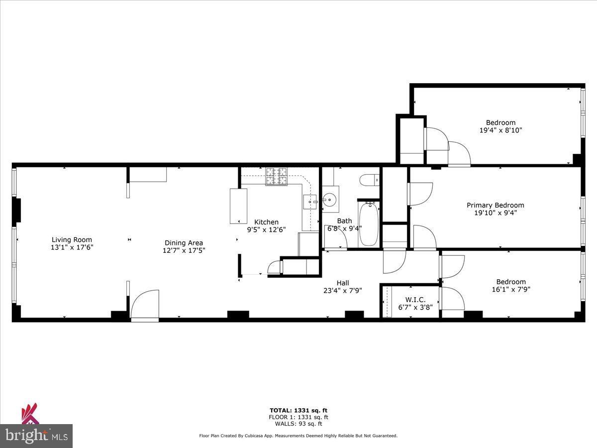 245 Warren Street Beverly, NJ 08010 - Photo 19 of 20 a picture of a room with a bench and a painting on the wall