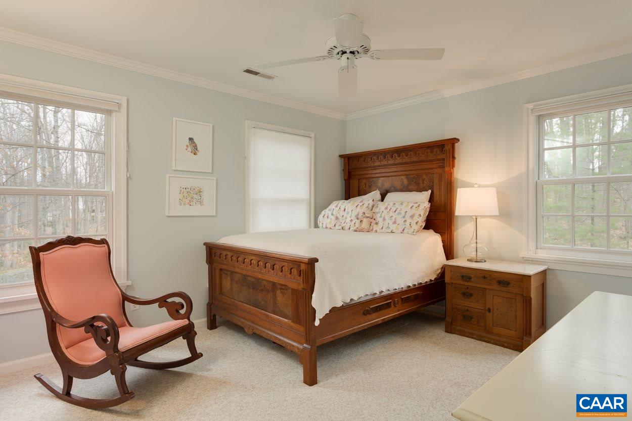 2485 Thrush Road Charlottesville, VA 22901 - Photo 19 of 23 a bedroom with a bed chair and window