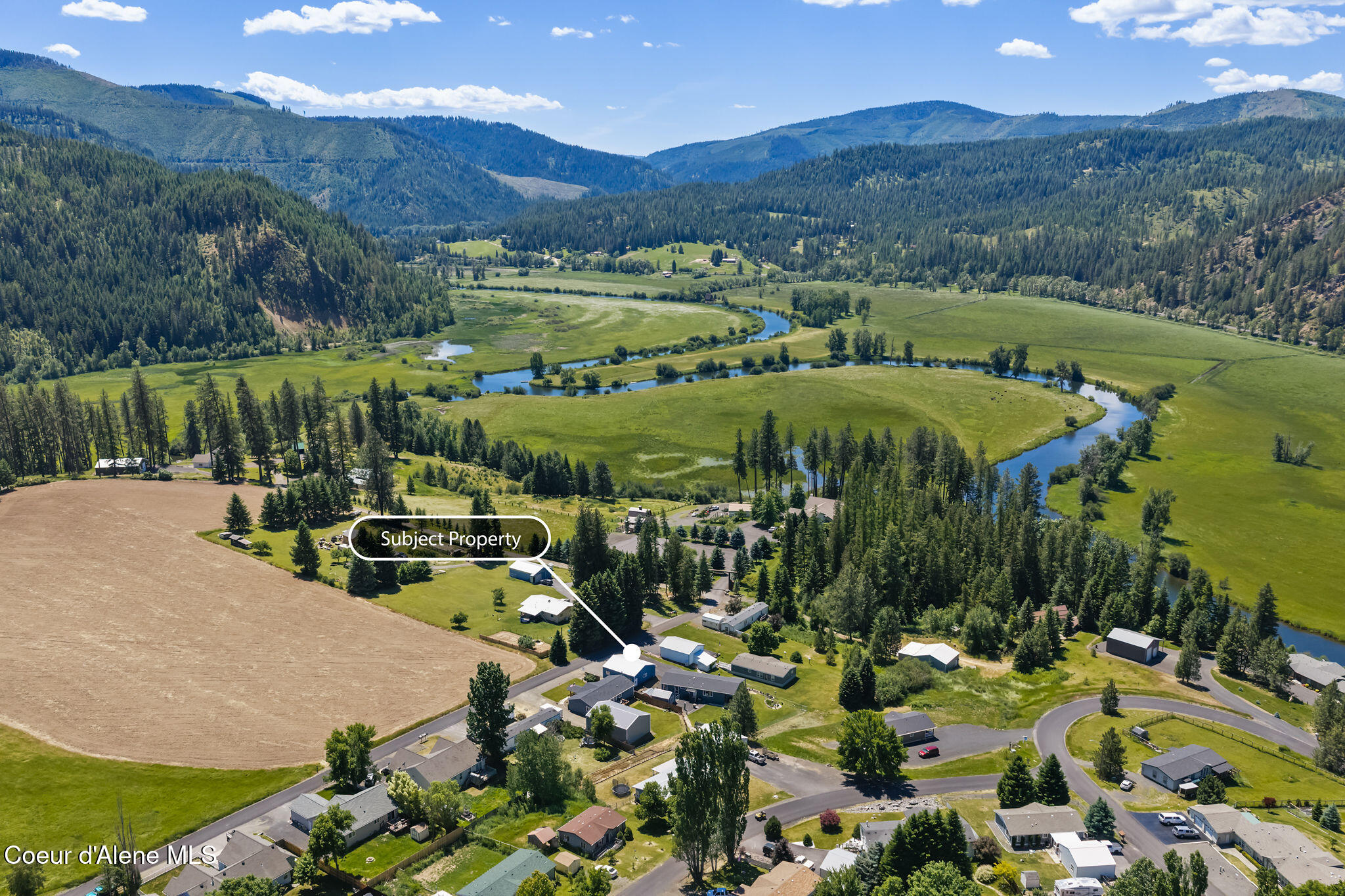 575 Garden Tracts Road St. Maries, ID 83861 - Photo 2 of 49 Drone