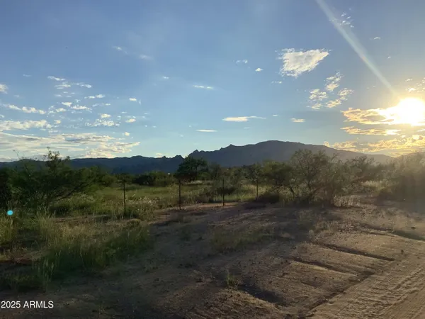 a view of a lake in middle of the town