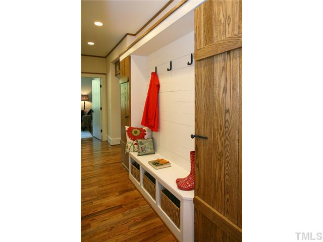 3744 Trenton Road Raleigh, NC 27607 - Photo 22 of 25 Oak doors storage hall
