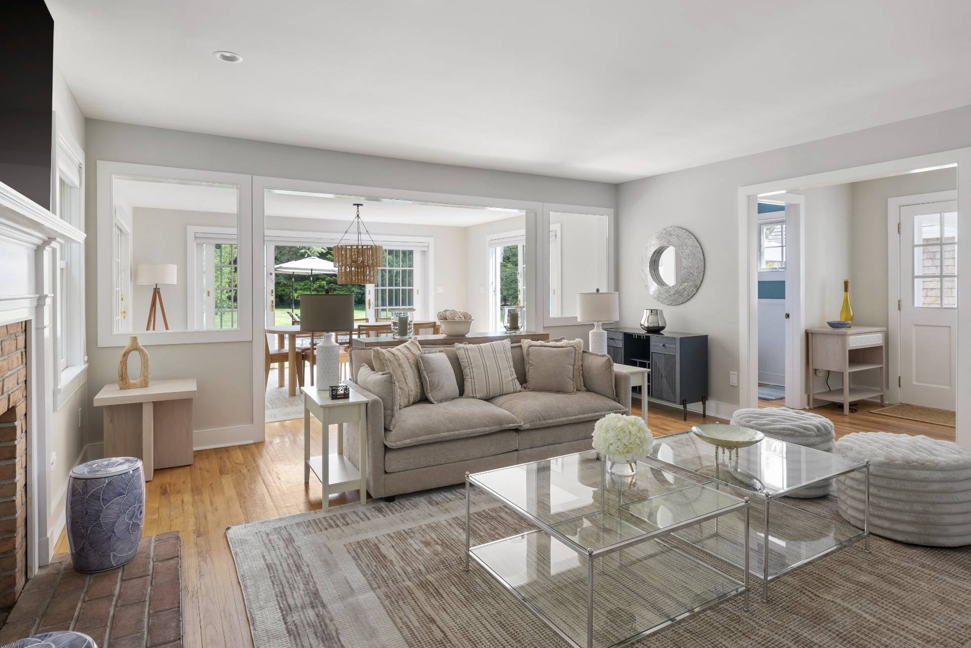 10 Aelfie's Way Bridgehampton, NY 11932 - Photo 11 of 31 a living room with furniture and wooden floor