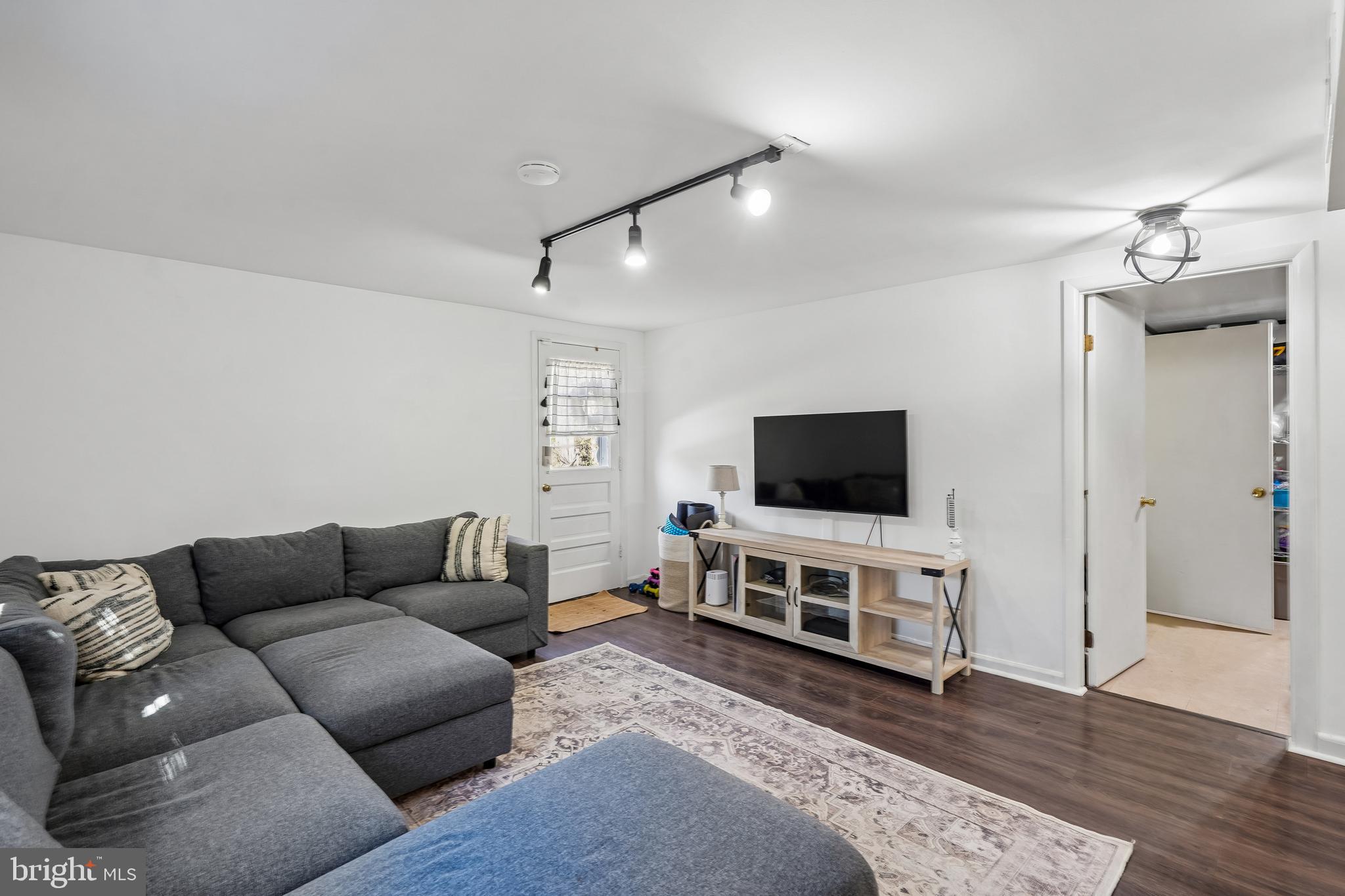 4002 Old Mill Road Alexandria, VA 22309 - Photo 21 of 27 Another View of Basement with door to Bedroom