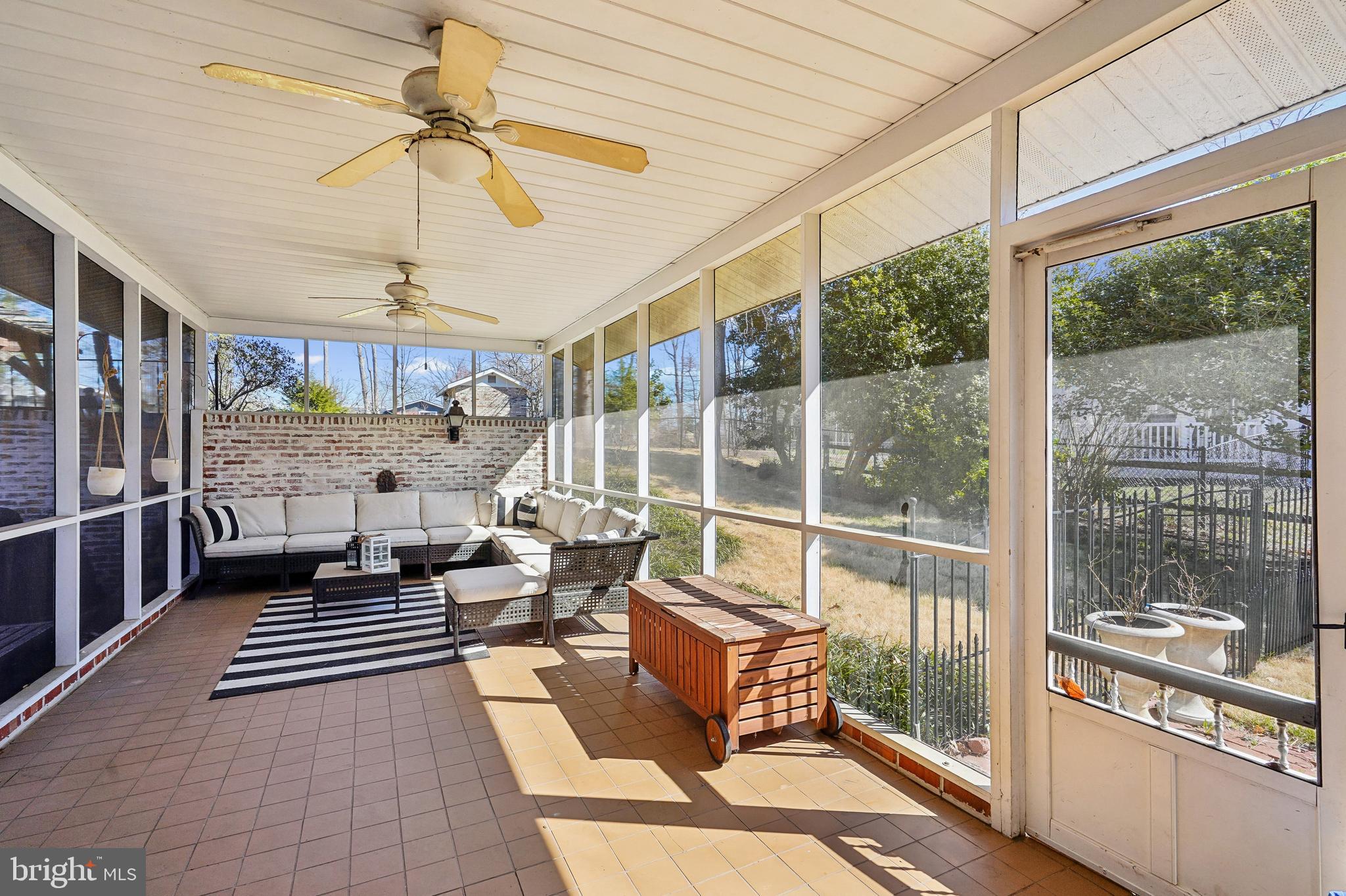 4002 Old Mill Road Alexandria, VA 22309 - Photo 24 of 27 Screened-in Patio
