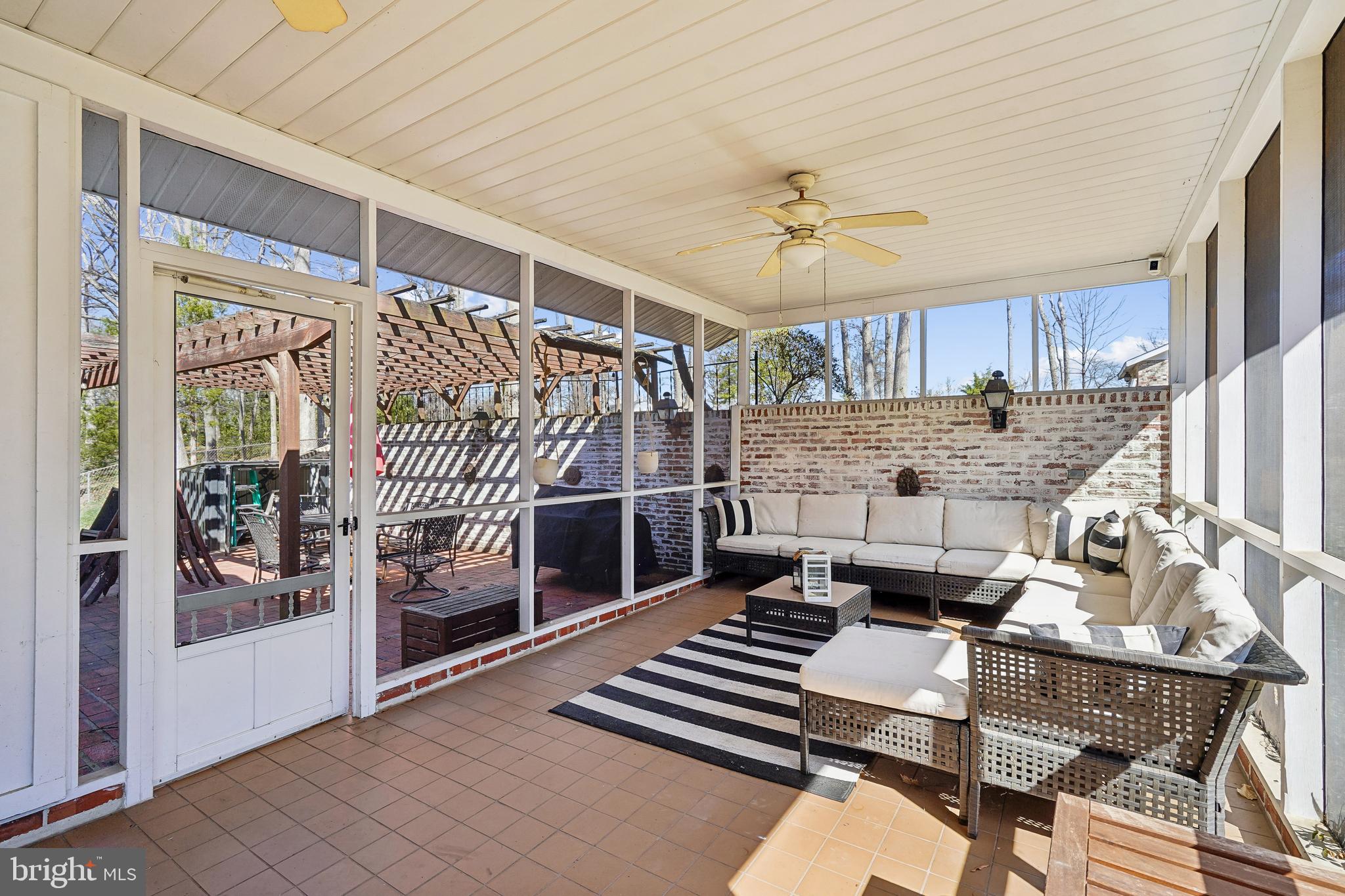 4002 Old Mill Road Alexandria, VA 22309 - Photo 25 of 27 Screened-in Patio