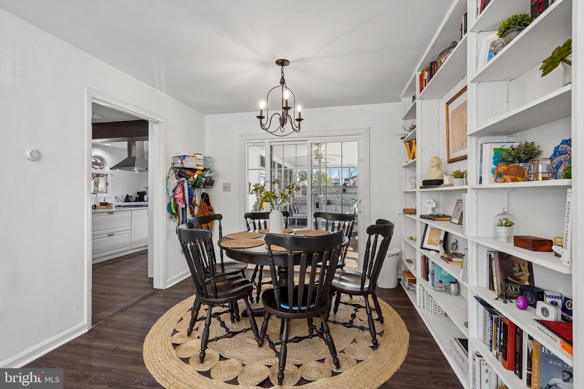4002 Old Mill Road Alexandria, VA 22309 - Photo 6 of 27 Dining Room with Built-ins