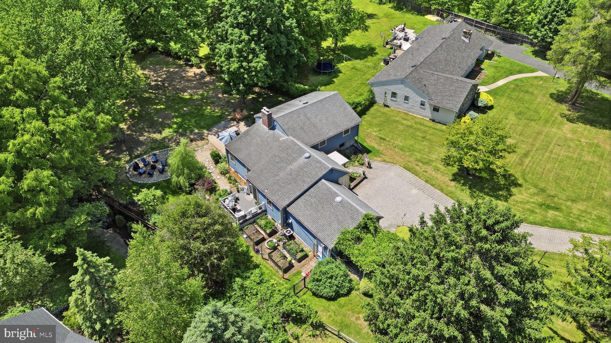 621 River Road Yardley, PA 19067 - Photo 71 of 75 an aerial view of a house with outdoor space and street view