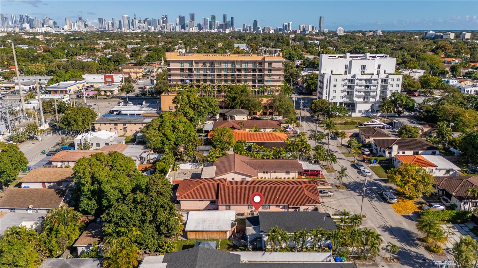 2811 Southwest 17th Street Miami, FL 33145 - Photo 36 of 36 an aerial view of city