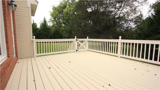 629 Rutherford Lane Franklin, TN 37064 - Photo 4 of 20 Large deck overlooks private lush back yard. Great for entertaining.