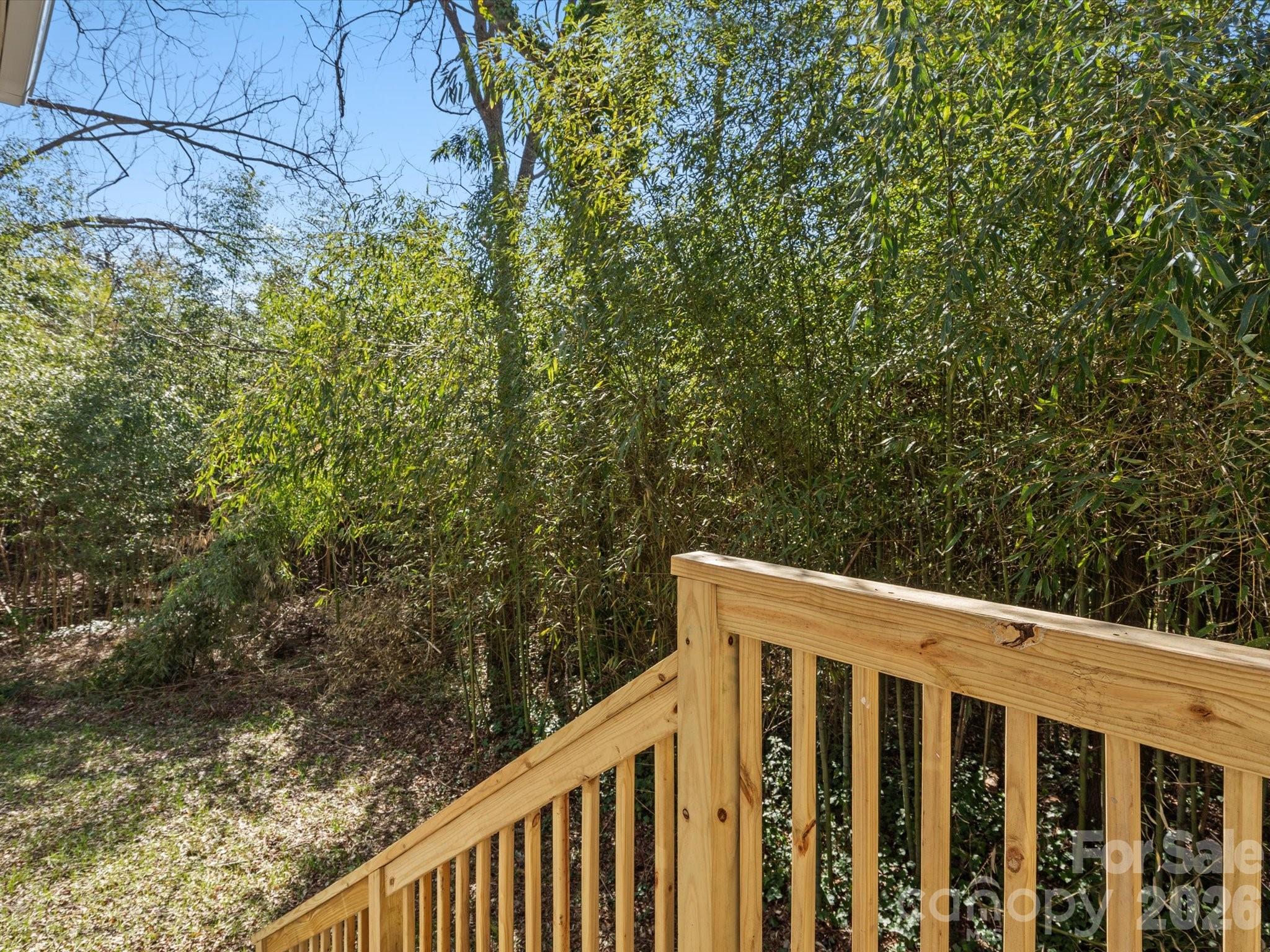 105 South York Street Lancaster, SC 29720 - Photo 27 of 28 a view of a wooden fence and trees