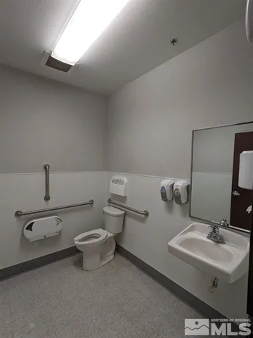 a bathroom with a sink and a toilet