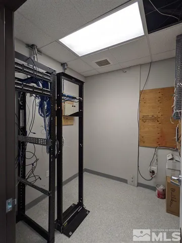 a view of storage and utility room