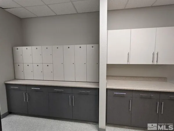 a view of cabinets