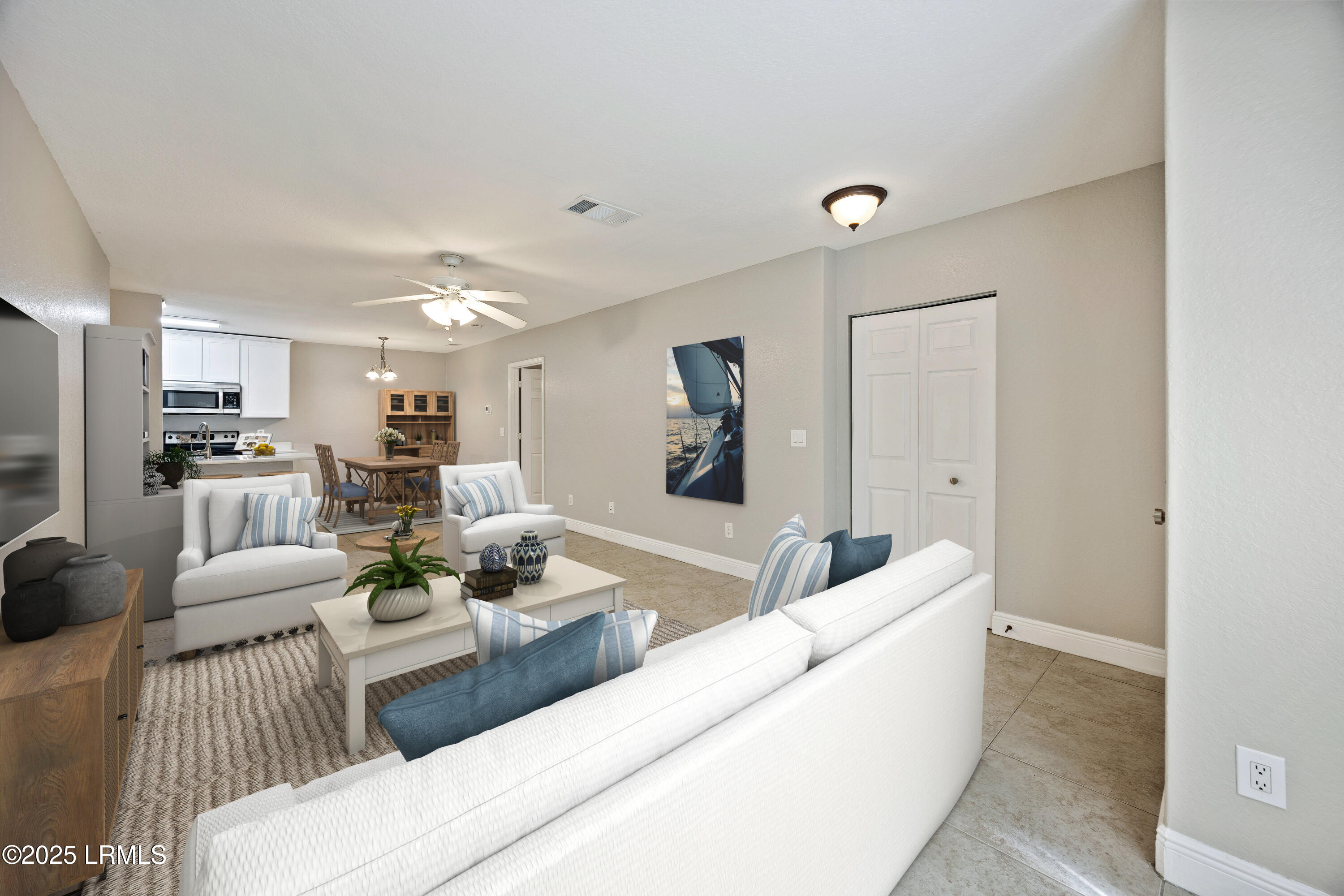 897 Fording Island Road, Unit 3109 Bluffton, SC 29910 - Photo 7 of 41 3109 Virtual entrance living to dining r
