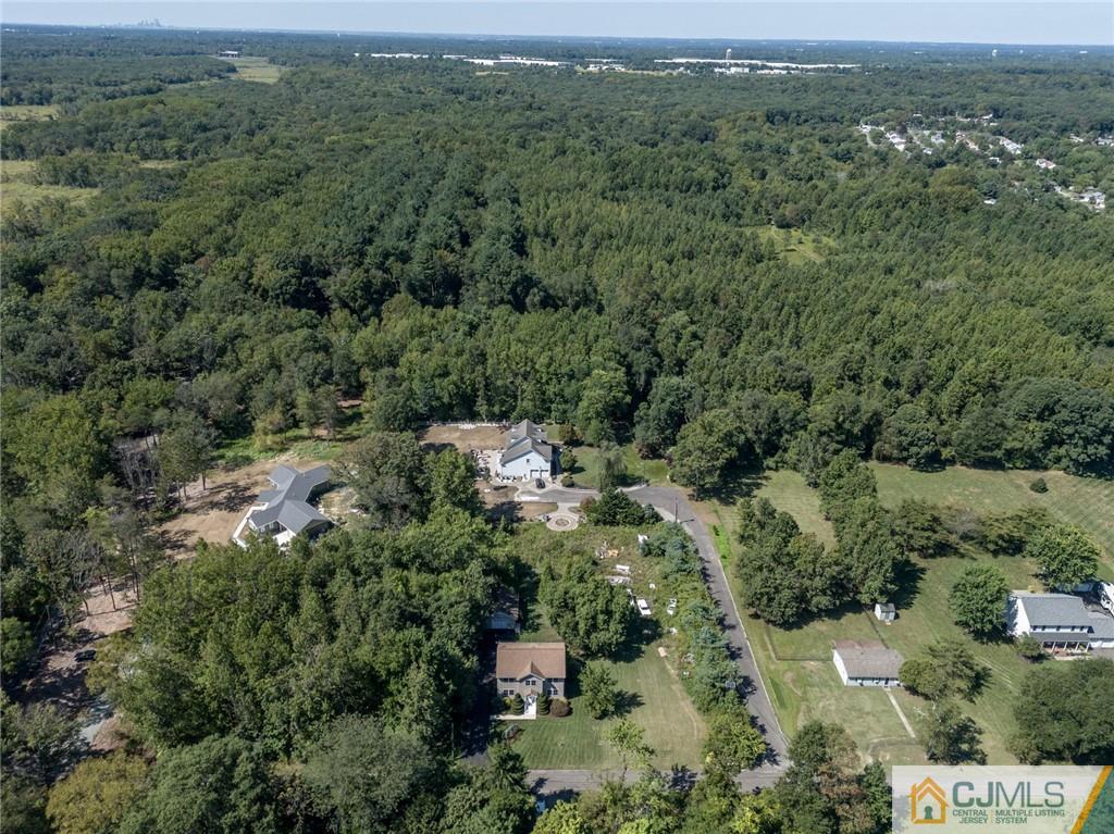 20 Blue Jay Hill Road Westampton, NJ 08060 - Photo 61 of 65 an aerial view of a forest with houses