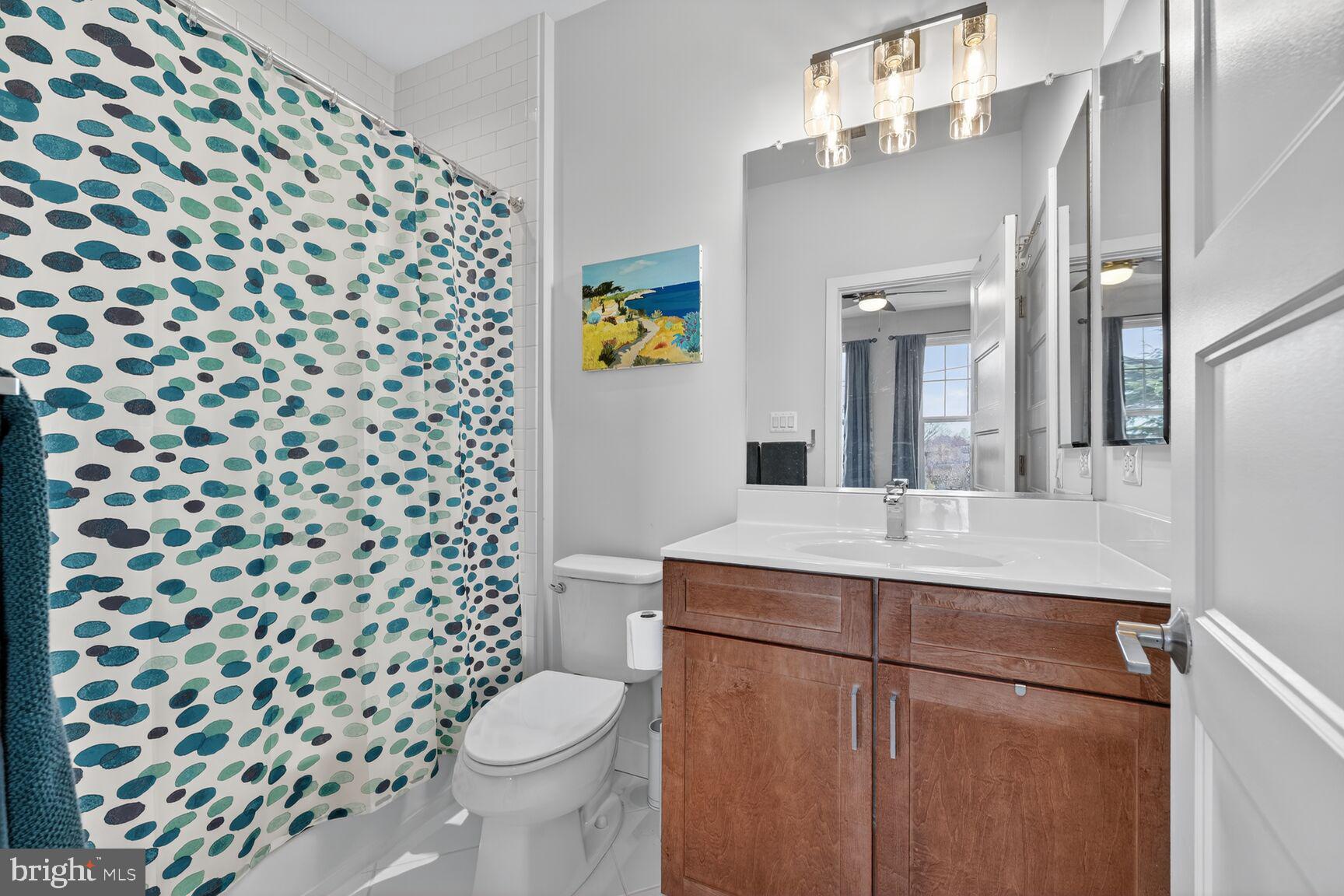 3328 7th Street Northeast Washington, DC 20017 - Photo 16 of 30 a bathroom with a sink toilet and shower