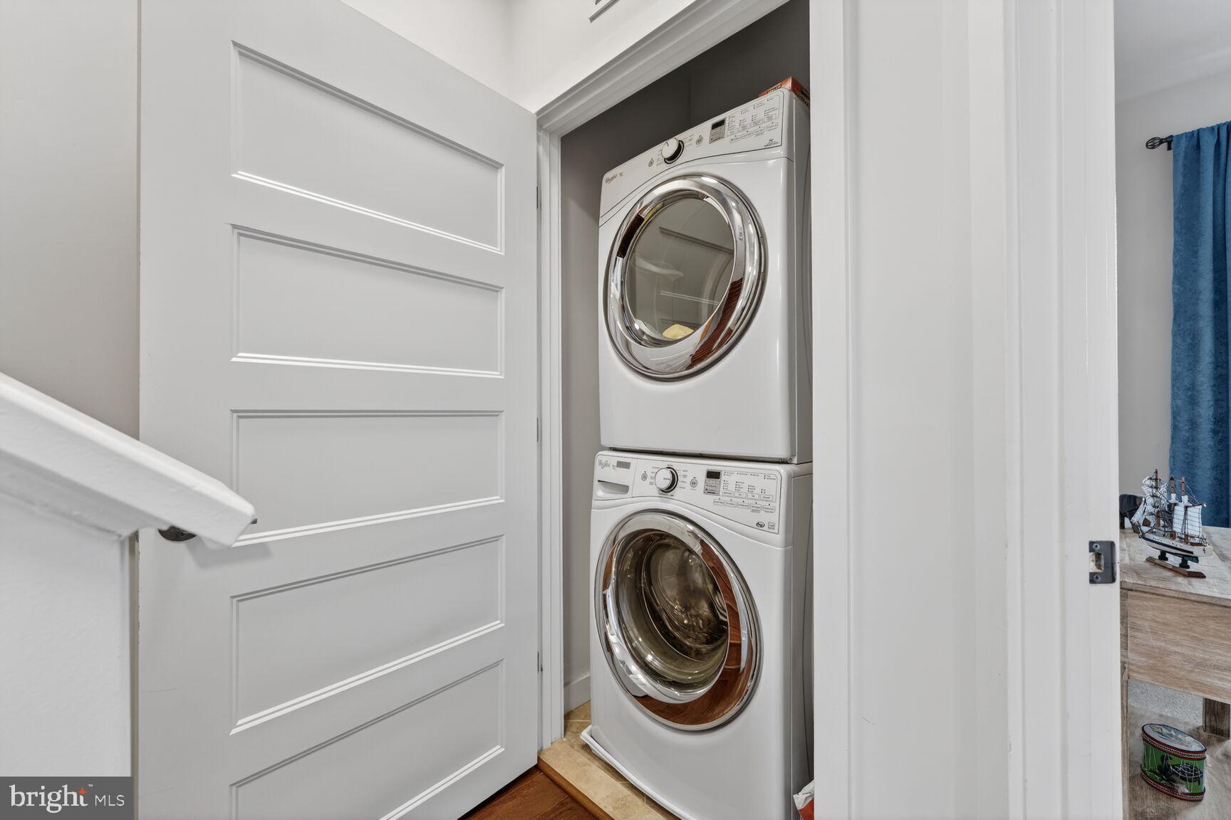 3328 7th Street Northeast Washington, DC 20017 - Photo 18 of 30 a utility room with dryer and washer