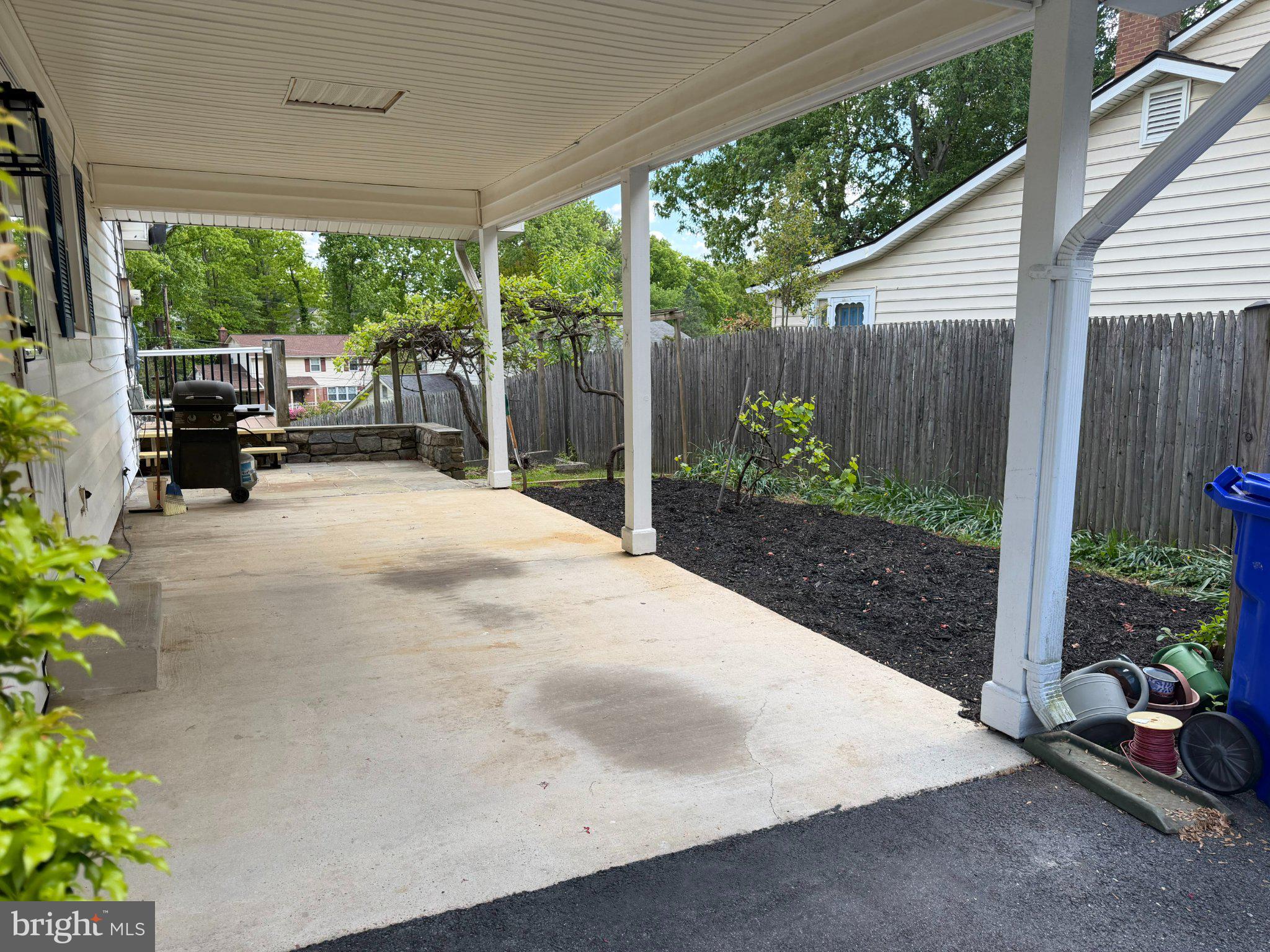 1009 Broadmore Circle Silver Spring, MD 20904 - Photo 27 of 46 Spacious covered patio for outdoor living.