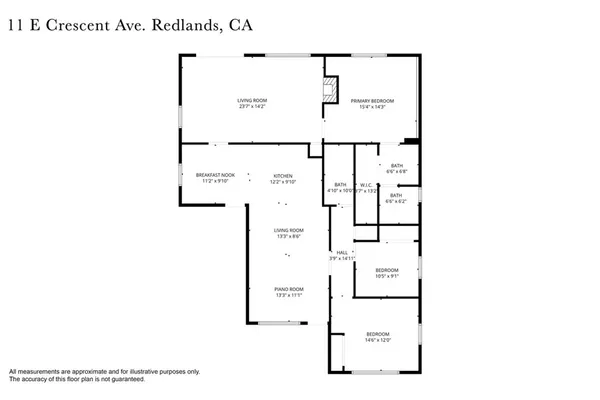 $700,000 | 11 E Crescent, Redlands, CA 92373