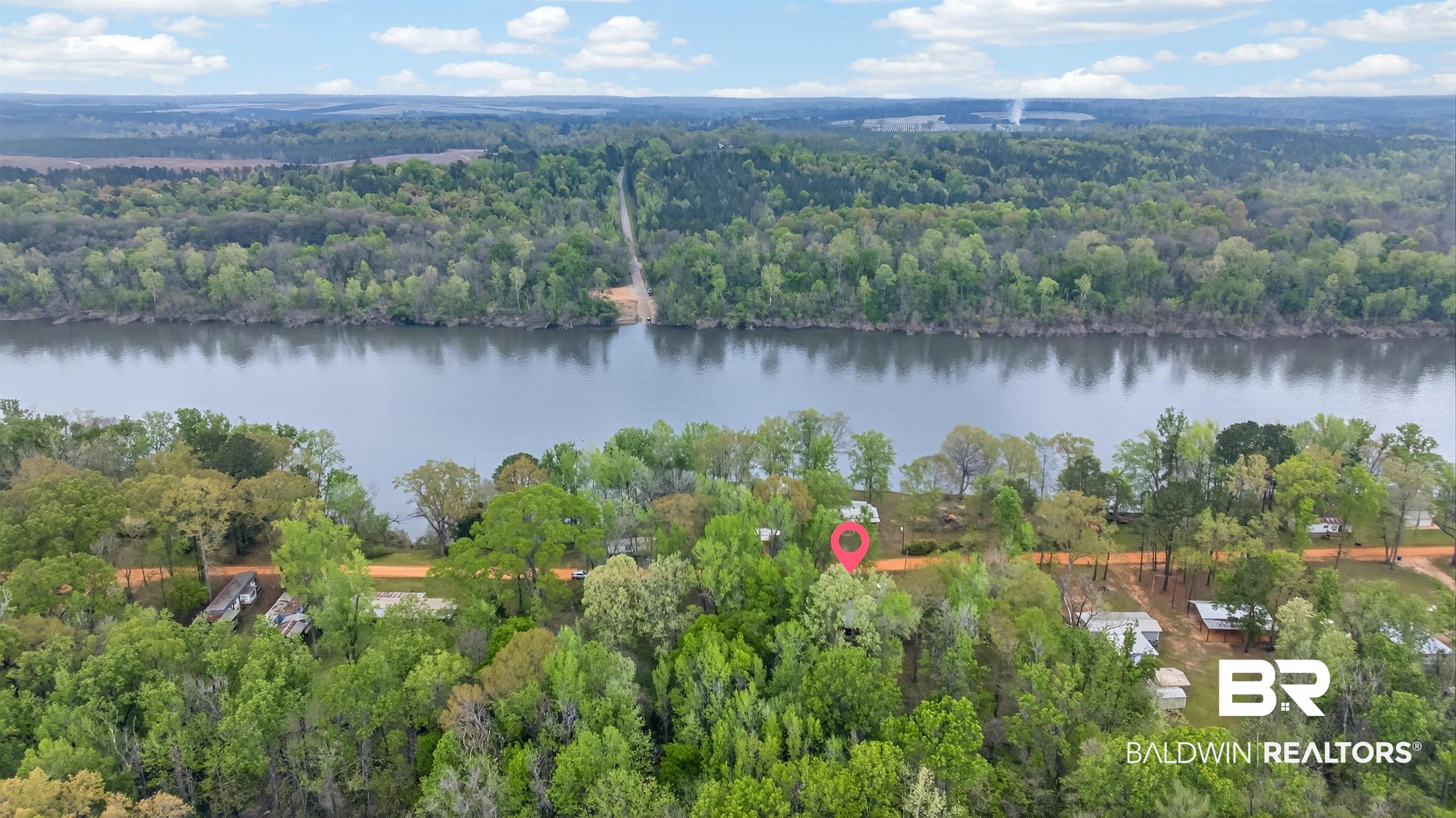 3983 Eureka Landing Road Uriah, AL 36480 - Photo 3 of 45 Bird's eye view of a nearby body of water
