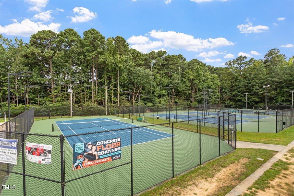5821 Edgebury Road Raleigh, NC 27613 - Photo 32 of 37 Neighborhood Tennis Courts