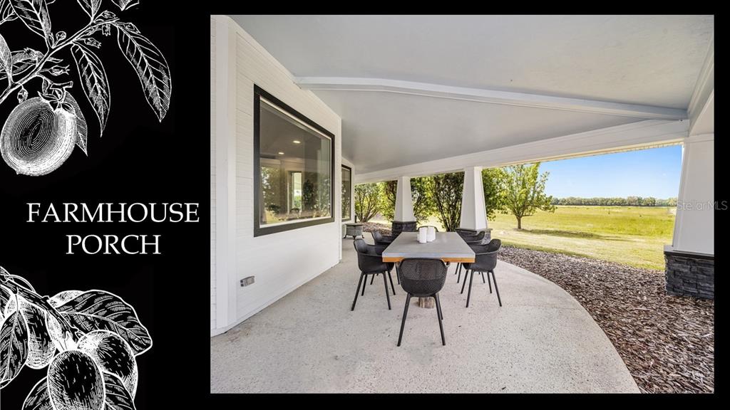 5486 Southwest 125th Circle Archer, FL 32618 - Photo 10 of 19 a view of a dining room with furniture window and outside view