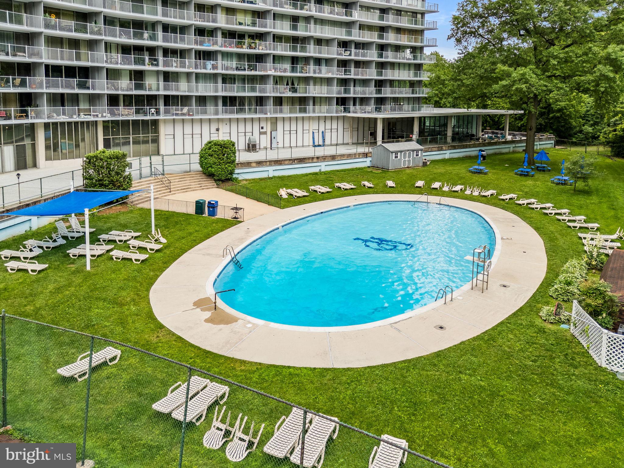 3900 West Ford Road, Unit 11B Philadelphia, PA 19131 - Photo 24 of 24 a view of swimming pool with outdoor seating