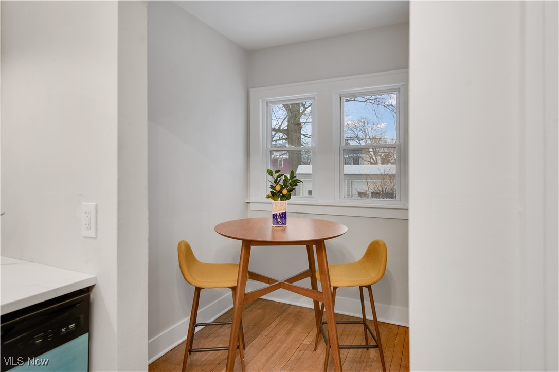 2016 Rossmoor Road Cleveland Heights, OH 44118 - Photo 21 of 46 Dining room with light wood-style floors and baseboards
