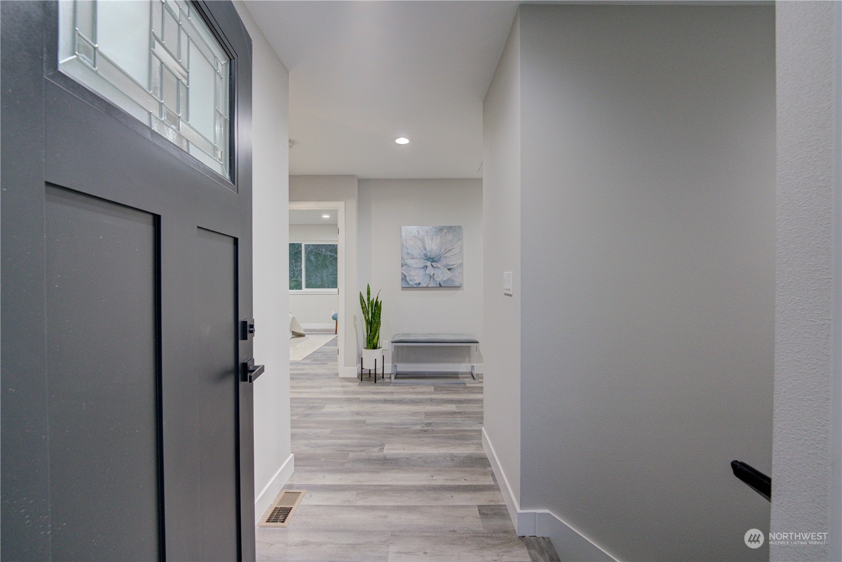 1861 Watkins Road Freeland, WA 98249 - Photo 3 of 39 a view of an entryway with wooden floor