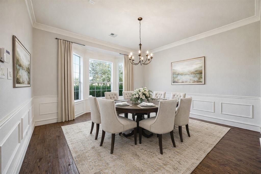 190 Bee Caves Road Lucas, TX 75002 - Photo 4 of 29 Dining Room - virtually staged
