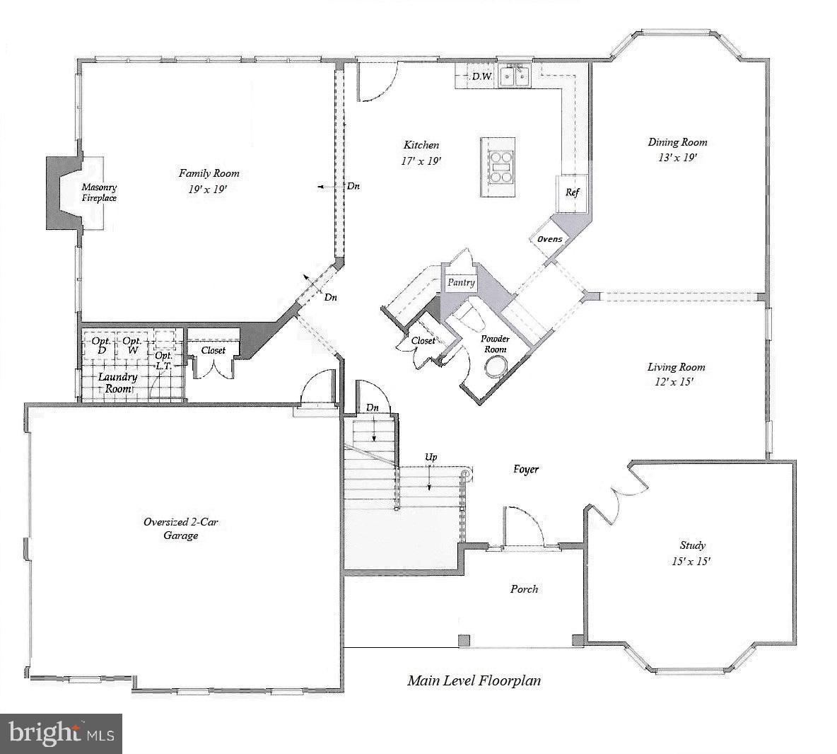 8229 Roxborough Loop Gainesville, VA 20155 - Photo 107 of 108 Main Level Floor Plan