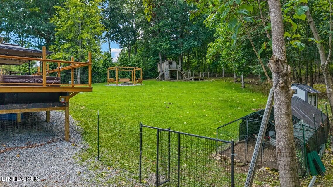 61 County Road 100 Decatur, TN 37322 - Photo 5 of 40 a view of a house with backyard