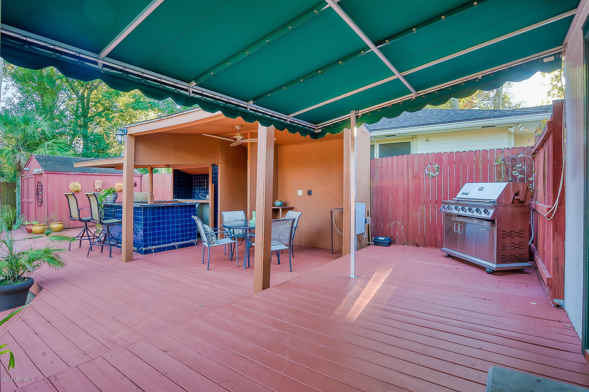 3836 Valencia Road Jacksonville, FL 32205 - Photo 29 of 57 Outdoor dining/grill area.