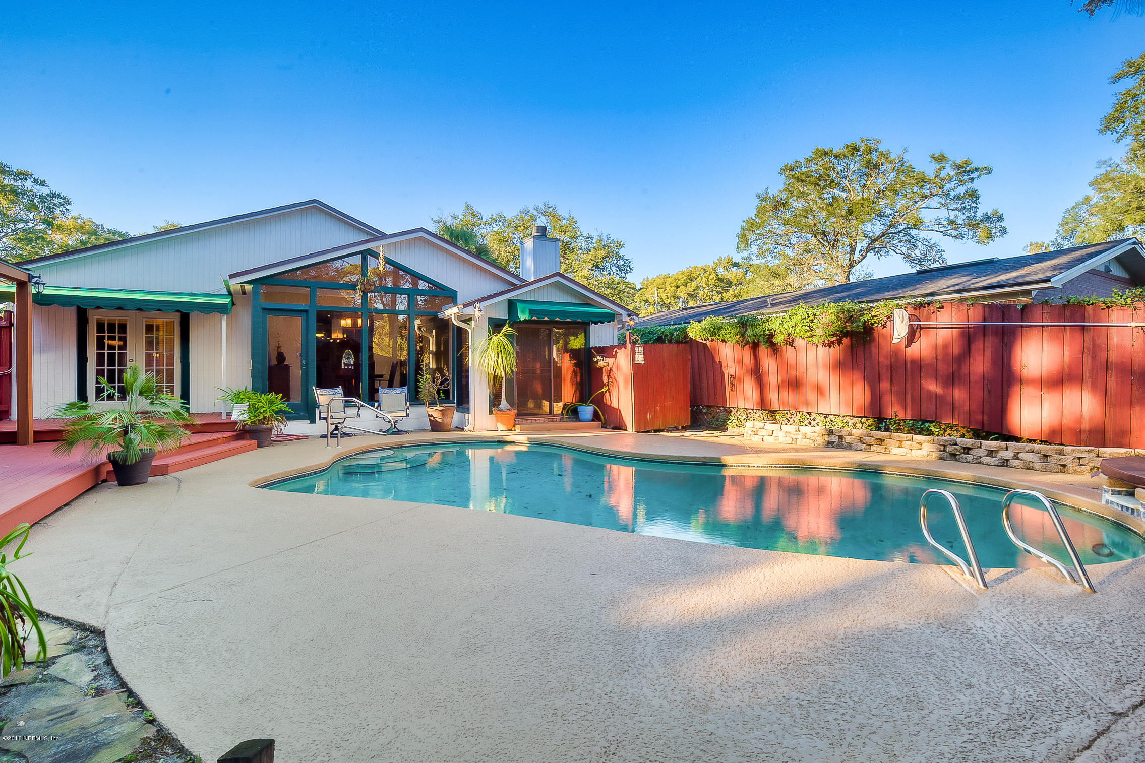3836 Valencia Road Jacksonville, FL 32205 - Photo 44 of 57 Sizable pool area.