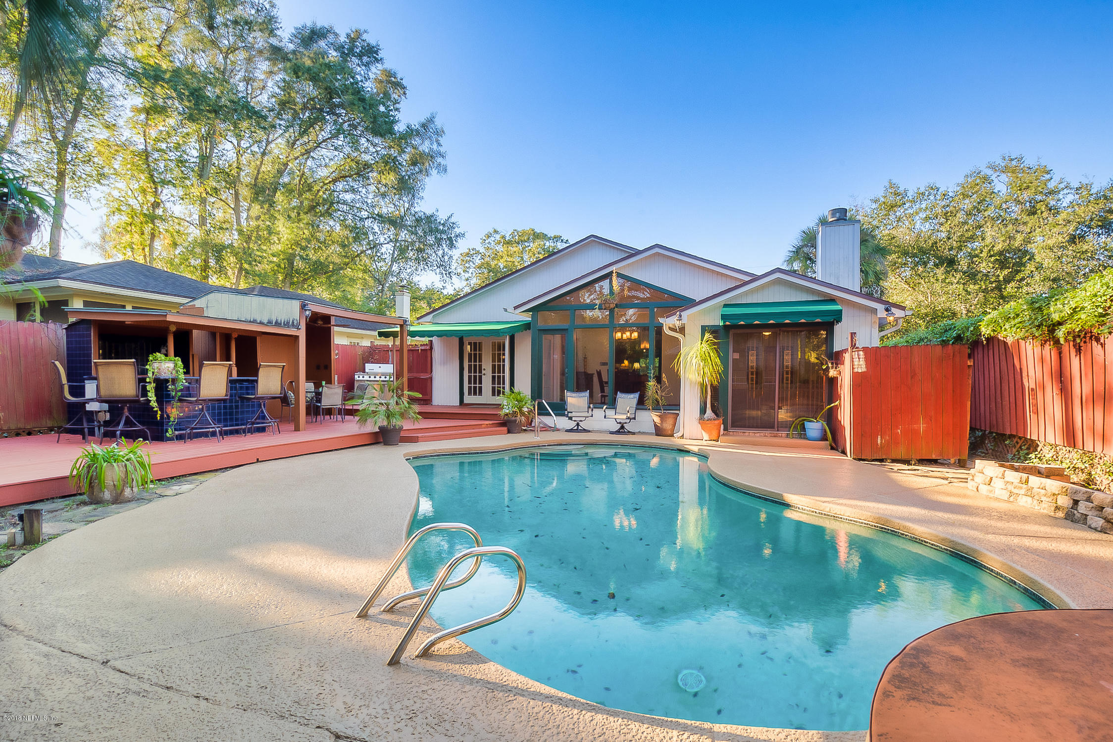 3836 Valencia Road Jacksonville, FL 32205 - Photo 45 of 57 Plenty of pool deck to enjoy.