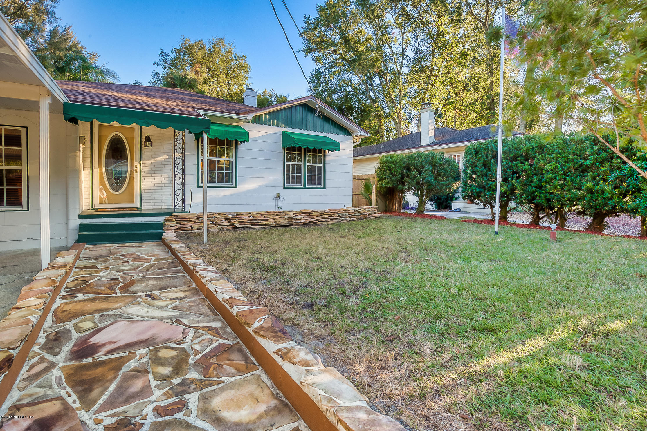 3836 Valencia Road Jacksonville, FL 32205 - Photo 51 of 57 Unique flagstone walkway.