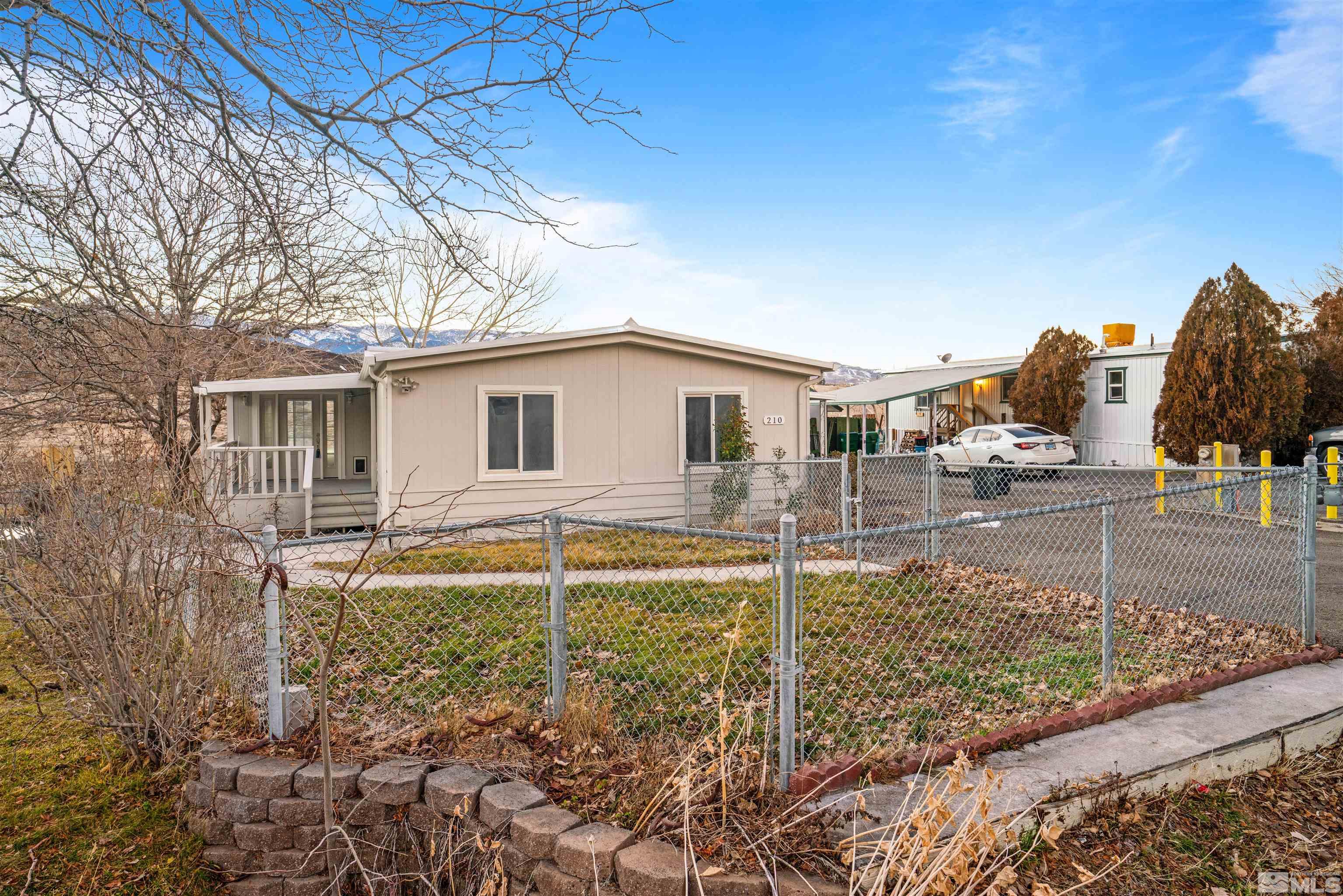 210 Zircon Drive Reno, NV 89521 - Photo 30 of 35 a view of a house with backyard