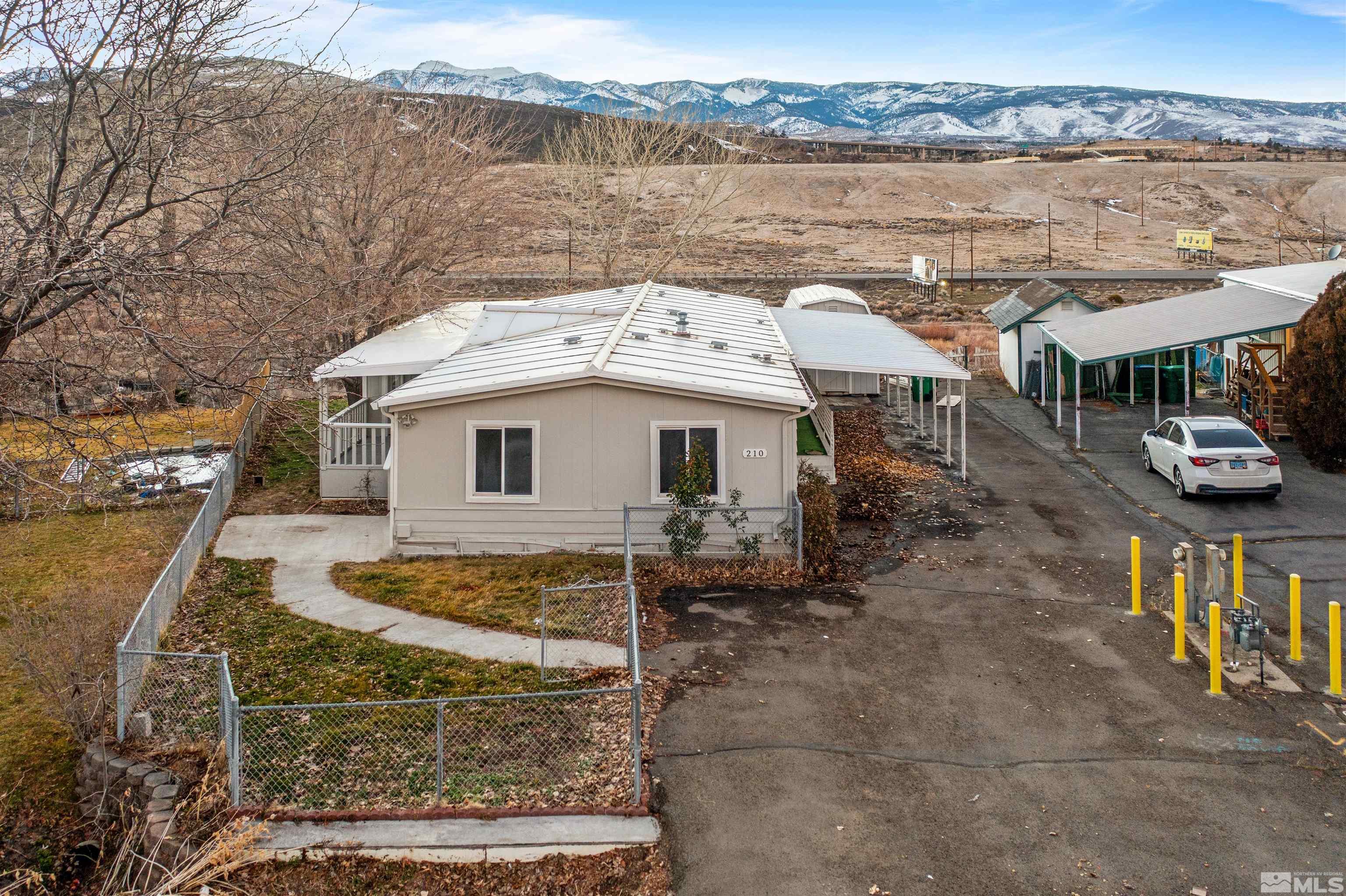 210 Zircon Drive Reno, NV 89521 - Photo 33 of 35 a aerial view of a house with a yard