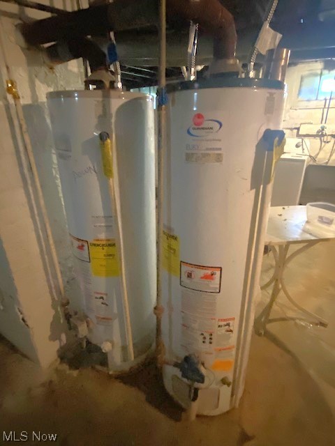 1763 Algonac Road Cleveland, OH 44112 - Photo 22 of 31 Utility room featuring water heater