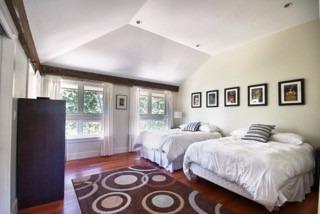 7 Erlinda Road Truro, MA 02666 - Photo 15 of 19 a bedroom with two beds and a large window