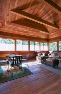 7 Erlinda Road Truro, MA 02666 - Photo 18 of 19 a living room with furniture a wooden floor and next to a window