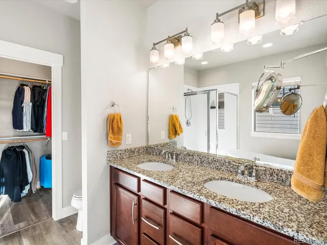 a view of a balcony with city view