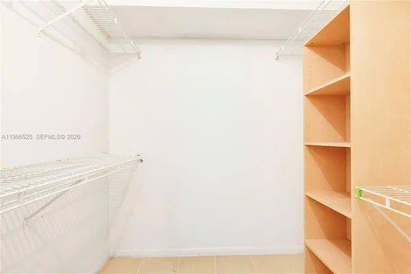 a view of closet